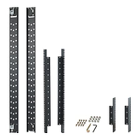 APC NetShelter SX 42U 600mm Wide Recessed Rail Kit Czarny