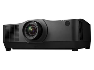 NEC PA804UL Großraumprojektor, 8200 ANSI-Lumen, 3LCD, WUXGA (1920x1200), 3D-kompatibel, schwarz