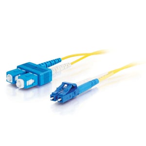 C2G 85589 InfiniBand-/fiberoptisk kabel 5 m LC SC OFNR Gul