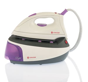 SINGER SHG 2627 Dampfstation 850 W 0,8 l Keramikkochfeld Grau, Violett, Weiß