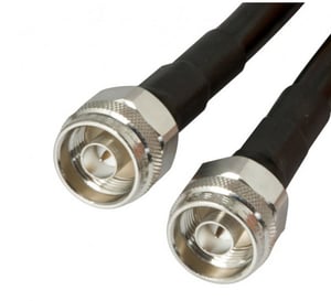 ALLNET ALL-CAB-NM-NM3-RG8 kabel koncentryczny 3 m N-Type Black, Silver
