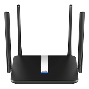 Cudy LT500 Fast-Ethernet-Dualband-WLAN-Router (2,4 GHz/5 GHz) 4G Schwarz