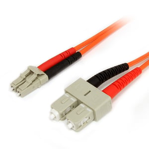 StarTech FIBLCSC1 kabel InfiniBand / światłowodowy 1 m LC SC Pomarańczowy