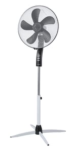 Blaupunkt ASF501 hushållsfläkt Svart, Vit