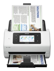 Epson WorkForce DS-800WN Skanner med automatisk inmatning, 600 x 600 DPI, A4, vit