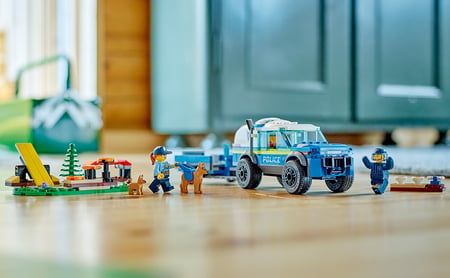 LEGO City Szkolenie psów policyjnych w terenie
