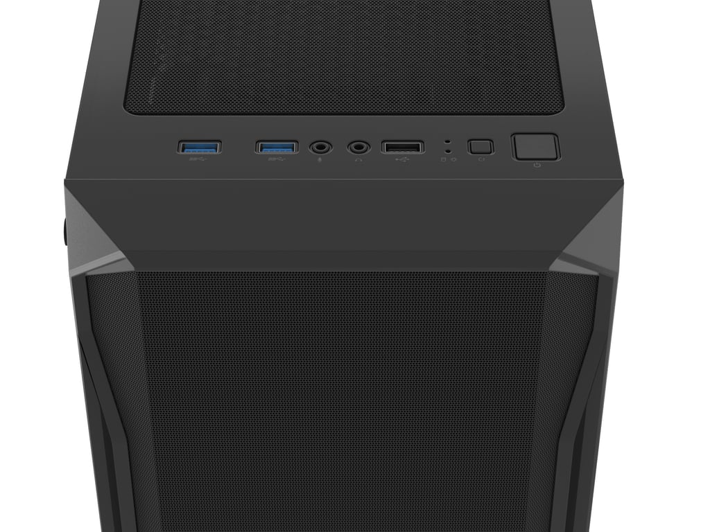 FURY Shobo SH4 RGB Midi Tower Czarny