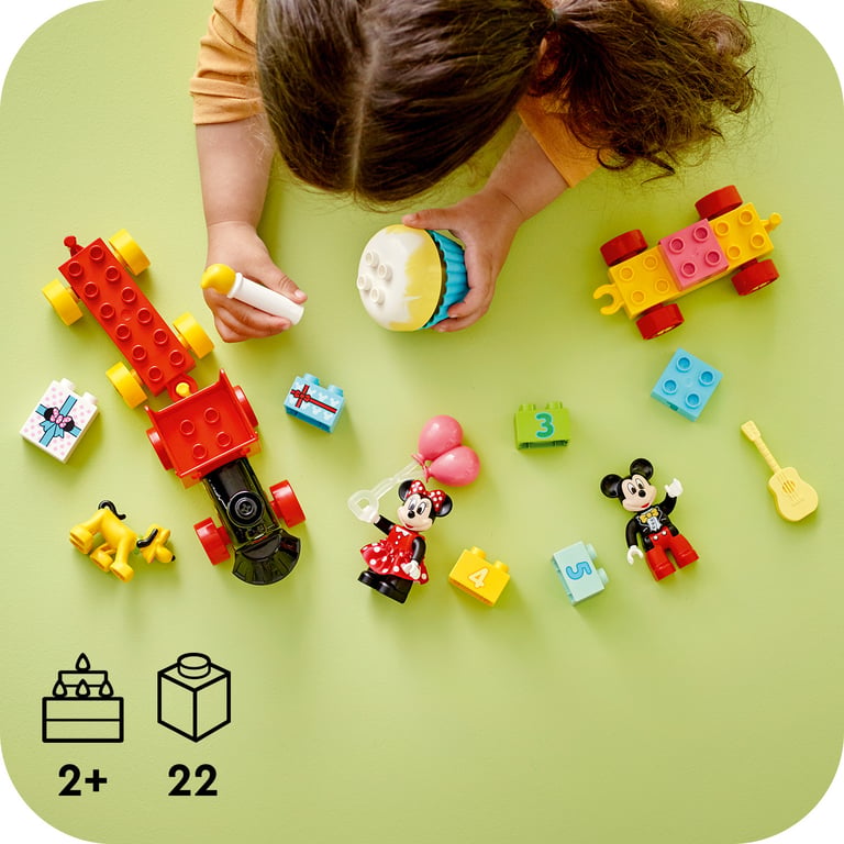 LEGO DUPLO Disney Urodzinowy pociąg myszek Miki i Minnie