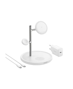 Anker MagGo Universal Weiß USB Kabelloses Laden Schnellladen Intern