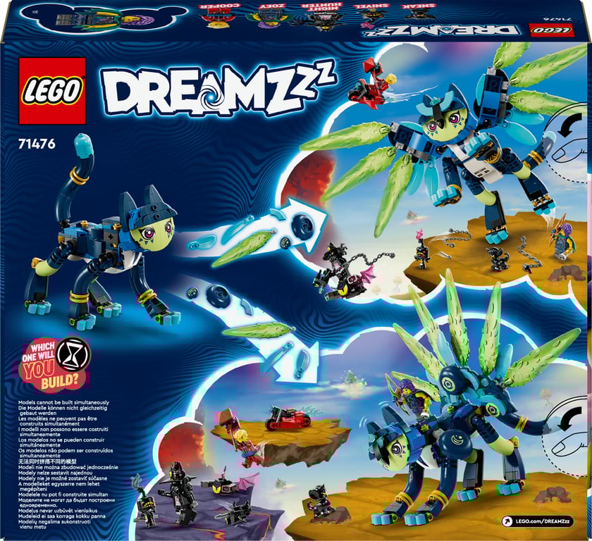 фото Блоковий конструктор LEGO Dreamzzz Зоуі й котосова Зіан (71476)