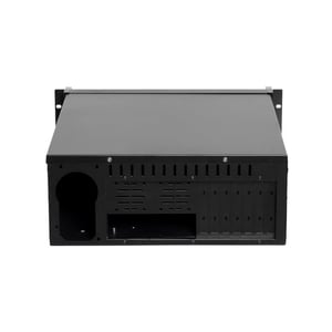 Netrack NP5105 zabezpieczenia & uchwyty komputerów Rack Czarny, Srebrny