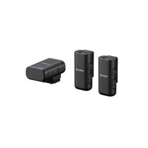 Sony ECM-W3 Czarny Mikrofon do aparatu cyfrowego