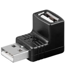 Goobay USB A Male to FM USB B Black