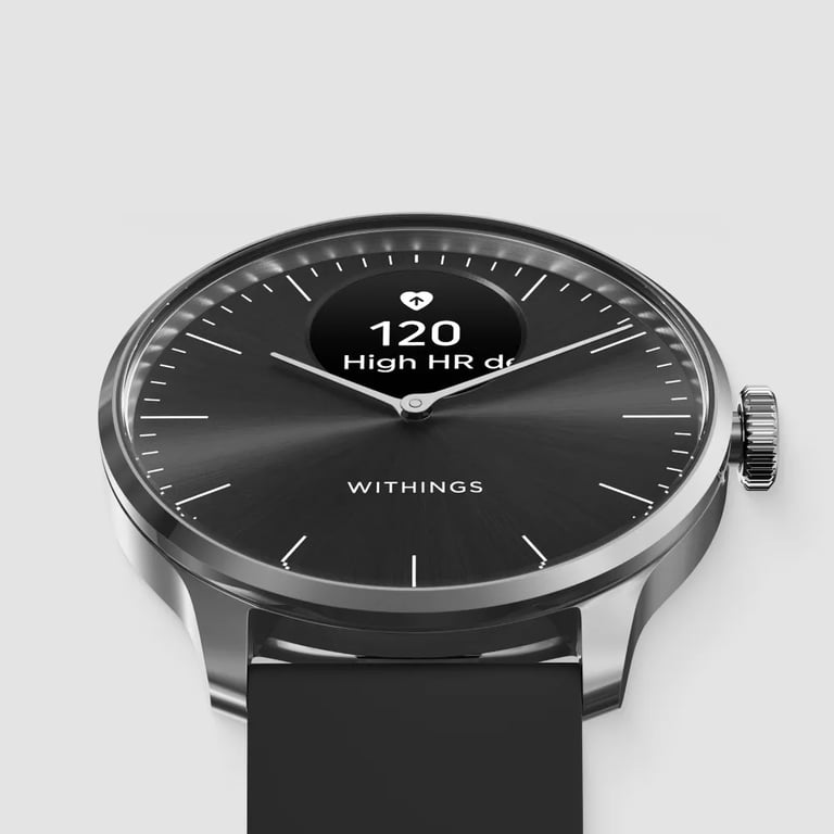 фото Смарт-годинник Withings ScanWatch Light 37mm Black
