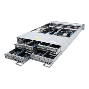 GIGABYTE H261-Z60 Socket SP3 Rack (2U) Schwarz