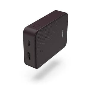 Hama 00201712 Lithium-Polymer (LiPo) Power Bank, 10,000 mAh