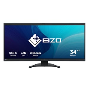 EIZO FlexScan EV3450XC-BK monitor komputerowy 86,6 cm (34.1") 3440 x 1440 px UltraWide Quad HD LCD Czarny