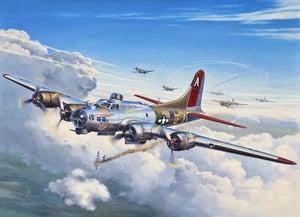 Revell B-17G Flying Fortress Modell eines Starrflügelflugzeugs Bausatz 1:72
