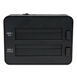 StarTech SATDOCK2REU3 duplikator Duplikator HDD/SSD Czarny 1 kopii