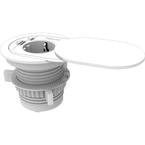 Fellowes 100137178 2-meter power strip, 1 x power outlet, Indoor, White
