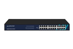 Lanview LVN-1UMOUNT-24PORT-1G przełącznik sieciowy Nie zarządzany Gigabit Ethernet (10/100/1000)