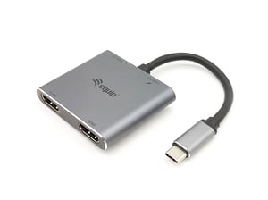 Equip 133484 USB 3.2 Gen 1 (3.1 Gen 1) Typ-C-Dockingstation, silber