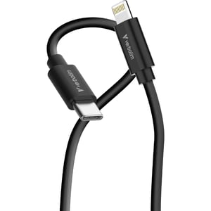 Verbatim 32392 kabel Lightning 1 m Biały, Czarny