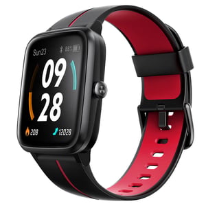 Ulefone UF-WG/RD smartklocka / sportklocka 3,3 cm (1,3") TFT 42 mm Digital 240 x 240 px Pekskärm Svart GPS