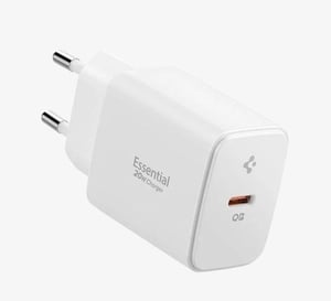 Spigen EE201EU Uniwersalne Biały Prąd przemienny Szybkie ładowanie Wewnętrzna
