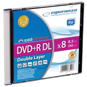 Esperanza 1246 DVD, 8.5 GB, DVD+R DL, 1 piece