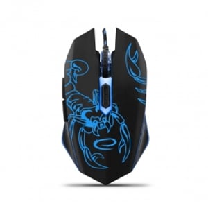 Esperanza MX203 Scorpio myszka Gaming Po prawej stronie USB Typu-A Optyczny 2400 DPI