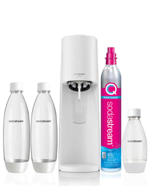 SodaStream Terra Bianco Value Pack Metal, Plastik, Poli(tereftalan etylenu) (PET) Biały