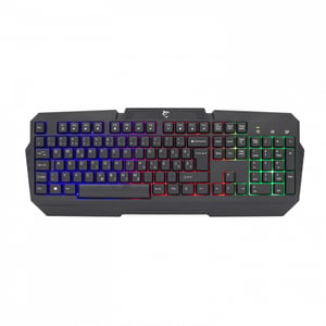 White Shark Dakota klawiatura Gaming USB AZERTY Belgijski Czarny