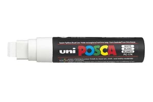 POSCA uni PC-17K marker 1 szt. Końcówka ścięta Biały