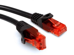 Maclean MCTV-743 Network Cable, Black, 5 m, Cat6 U/UTP (UTP)