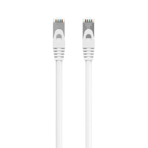 Sinox SXC08710 kabel sieciowy Biały 10 m Cat7 S/FTP (S-STP)