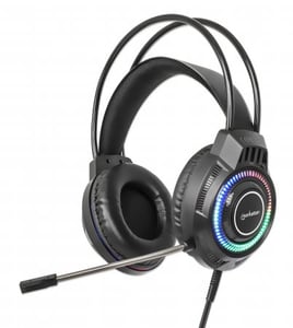 Manhattan 180696 hörlurar/headset, trådbundet, huvudband, gaming, USB typ A, svart