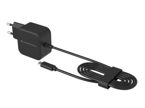 Conceptronic OZUL04BE Ladegerät für mobile Geräte, universell, schwarz, Wechselstrom, für den Innenbereich