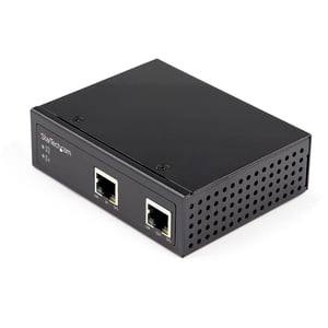 StarTech POEEXT1G60W nätverksförlängare Nätverksförstärkare Svart 100, 1000 Mbit/s