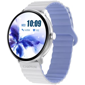 Canyon CNS-SW69WB Smartwatch / Sportuhr 3,3 cm (1,3") 44 mm Digital 360 x 360 px Touchscreen Silber