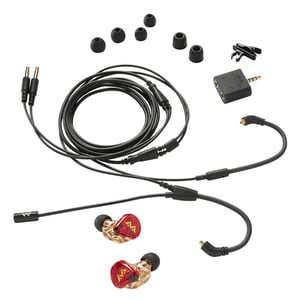 Antlion Audio Kimura Solo Zestaw słuchawkowy Przewodowa Nauszny Czarny, Czerwony
