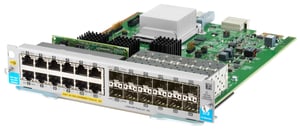 HPE Aruba Networking 12-portars 10/100/1000BASE-T PoE+ / 12-portars 1GbE SFP MACsec v3 zl2-modul för Gigabit Ethernet-nätverksswitchar