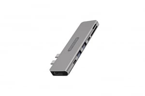 Sitecom CN-391 stacja dokująca USB 3.2 Gen 1 (3.1 Gen 1) Type-C Aluminium