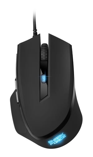 Sharkoon SHARK Force II myszka Gaming Po prawej stronie USB Typu-A Optyczny 4200 DPI
