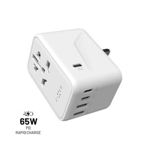 FIXED FIXCT65-3C2A-WH adapter wtyczek zasilających Uniwersalne Biały