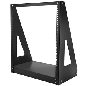 StarTech 2POSTRACK12 12U-rack, fristående rack, svart