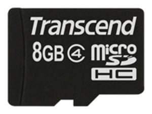 Transcend TS8GUSDC4 8-GB-Flash-Speicherkarte MicroSDHC Klasse 4