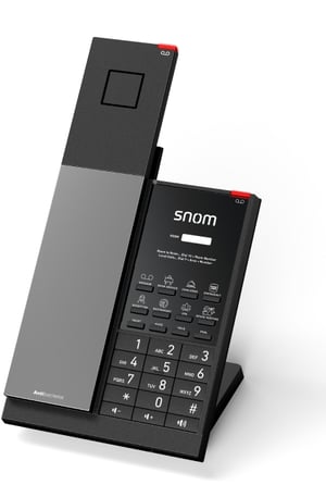 Snom HD351W telefon VoIP Czarny Wi-Fi