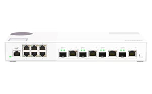 QNAP QSW-M2106-4C Managed L2 2.5G Ethernet (100/1000/2500) Network Switch, White