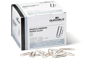 Durable 120924 paper clips, 100 pcs.